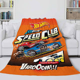 Laden Sie das Bild in den Galerie-Viewer, Hot Wheels Blanket Flanell-Fleece-Decke