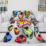 Laden Sie das Bild in den Galerie-Viewer, Hot Wheels Blanket Flanell-Fleece-Decke