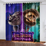 Laden Sie das Bild in den Galerie-Viewer, Hotel Transylvania 4 Transformania-Vorhänge, verdunkelnde Fenstervorhänge