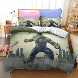 Laden Sie das Bild in den Galerie-Viewer, Hulk Bruce Banner Cosplay Bettwäsche-Set Bettbezug Quilt Bettwäsche-Sets