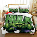 Laden Sie das Bild in den Galerie-Viewer, Hulk Bruce Banner Cosplay Bettwäsche-Set Bettbezug Quilt Bettwäsche-Sets