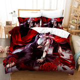 Laden Sie das Bild in den Galerie-Viewer, Japan Anime Tokyo Ghoul Cosplay Bettwäsche-Set Quilt Bettbezug Bett-Sets