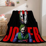 Laden Sie das Bild in den Galerie-Viewer, Joker Cosplay Decke Flanell Fleece Überwurf Cosplay Bettwäsche Decke