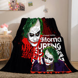 Laden Sie das Bild in den Galerie-Viewer, Joker Cosplay Decke Flanell Fleece Überwurf Cosplay Bettwäsche Decke