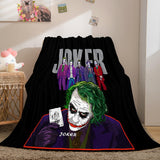 Laden Sie das Bild in den Galerie-Viewer, The Joker Flanell Caroset Throw Cosplay Fleece-Bettwäsche-Decke