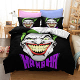 Laden Sie das Bild in den Galerie-Viewer, Joker Jack Napier Cosplay Bettwäsche-Set Quilt Bettbezüge Bett-Sets