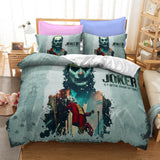 Laden Sie das Bild in den Galerie-Viewer, Joker Jack Napier Cosplay Bettwäsche-Set Quilt Bettbezüge Bett-Sets