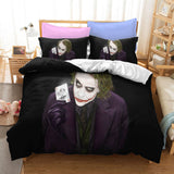 Laden Sie das Bild in den Galerie-Viewer, Joker Jack Napier Cosplay Bettwäsche-Set Quilt Bettbezüge Bett-Sets