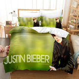 Laden Sie das Bild in den Galerie-Viewer, Justin Bieber Cosplay UK Bettwäsche-Set Quilt Bettbezug Bettwäsche-Sets