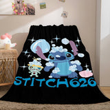 Laden Sie das Bild in den Galerie-Viewer, Lilo und Stitch Flanell-Fleecedecke