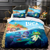 Laden Sie das Bild in den Galerie-Viewer, Luca Bedding Cosplay Quilt Bettbezüge Dekoration Bett