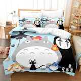 Laden Sie das Bild in den Galerie-Viewer, MY NEIGHBOR TOTORO Kinder-Bettwäsche-Set UK Bettbezug Steppbett-Sets