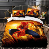 Laden Sie das Bild in den Galerie-Viewer, Marvel Spiderman Bettwäsche-Set Bettbezug-Bett-Sets