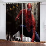 Laden Sie das Bild in den Galerie-Viewer, Marvel Spiderman-Vorhänge, verdunkelnde Fenstervorhänge für die Raumdekoration