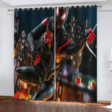 Laden Sie das Bild in den Galerie-Viewer, Marvel Spiderman-Vorhänge, verdunkelnde Fenstervorhänge für die Raumdekoration