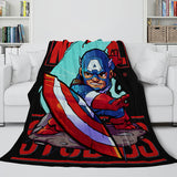 Laden Sie das Bild in den Galerie-Viewer, Marvel Studios Flanell-Fleece-Decke, Überwurf, Cosplay-Schal, Nickerchen-Steppdecke