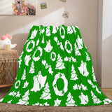 Laden Sie das Bild in den Galerie-Viewer, Merry Christmas Blanket Flanell Fleece Throw Quilt Wrap Nap Blanket