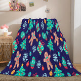 Laden Sie das Bild in den Galerie-Viewer, Merry Christmas Blanket Flanell Fleece Throw Quilt Wrap Nap Blanket