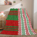Laden Sie das Bild in den Galerie-Viewer, Frohe Weihnachten Flanell-Fleece-Decke Quilt Dunelm Bettwäsche Decke