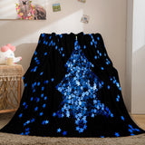 Laden Sie das Bild in den Galerie-Viewer, Merry Christmas Flanell Fleece Blanket Wrap Nap Dunelm Bettwäsche Decke