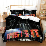 Laden Sie das Bild in den Galerie-Viewer, Michael Jackson Cosplay Bettwäsche-Set Quilt Bettbezüge Bett-Sets