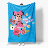 Laden Sie das Bild in den Galerie-Viewer, Mickey Minnie Mouse Cosplay Decke Flanell-Fleece-Steppdecke