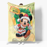 Laden Sie das Bild in den Galerie-Viewer, Mickey Minnie Mouse Cosplay Flanell-Fleece-Decke Quilt Wickeldecken