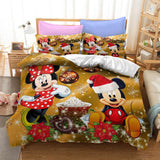 Laden Sie das Bild in den Galerie-Viewer, Mickey Mouse Cosplay Kinder Bettwäsche Set UK Bettbezug Bettwäsche Sets