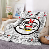 Laden Sie das Bild in den Galerie-Viewer, Mickey Mouse Donald Duck Decke Flanell Fleece Überwurf Cosplay Decke