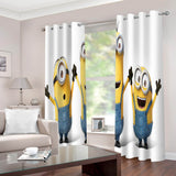 Laden Sie das Bild in den Galerie-Viewer, Minions Vorhänge Cosplay Verdunkelungsvorhänge für Raumdekoration