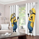 Laden Sie das Bild in den Galerie-Viewer, Minions Vorhänge Cosplay Verdunkelungsvorhänge für Raumdekoration