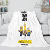 Laden Sie das Bild in den Galerie-Viewer, Minions Flanell-Fleece-Decke, Überwurf, Cosplay-Bettwäsche, Steppdecke