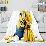 Laden Sie das Bild in den Galerie-Viewer, Minions Flanell-Fleece-Decke