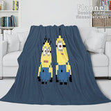 Laden Sie das Bild in den Galerie-Viewer, Minions Flanell-Fleece-Decke
