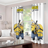 Laden Sie das Bild in den Galerie-Viewer, Minions The Rise of Gru Vorhänge 2 Paneele Verdunkelungsvorhänge