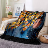 Laden Sie das Bild in den Galerie-Viewer, Minions The Rise of Gru Flanell-Fleece-Decke, Überwurf, Cosplay-Decken