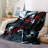 Laden Sie das Bild in den Galerie-Viewer, Morbius Flanell-Fleece-Decke, Überwurf, Cosplay-Decke, Raumdekoration