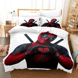 Laden Sie das Bild in den Galerie-Viewer, Film Deadpool 2 Cosplay Bettwäsche-Set Quilt Bettbezug Bettwäsche-Sets