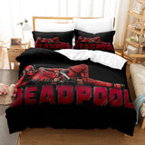 Laden Sie das Bild in den Galerie-Viewer, Film Deadpool 2 Cosplay Bettwäsche-Set Quilt Bettbezug Bettwäsche-Sets