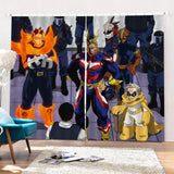 Laden Sie das Bild in den Galerie-Viewer, My Hero Academia Vorhänge Cosplay Verdunkelungsvorhänge für die Raumdekoration