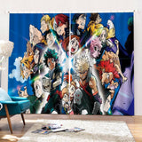 Laden Sie das Bild in den Galerie-Viewer, My Hero Academia Vorhänge Cosplay Verdunkelungsvorhänge für die Raumdekoration