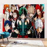 Laden Sie das Bild in den Galerie-Viewer, My Hero Academia Vorhänge Cosplay Verdunkelungsvorhänge für die Raumdekoration
