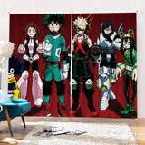 Laden Sie das Bild in den Galerie-Viewer, My Hero Academia Vorhänge Cosplay Verdunkelungsvorhänge für die Raumdekoration