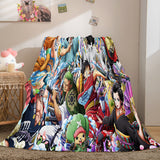 Laden Sie das Bild in den Galerie-Viewer, Einteilige Cosplay-Flanell-Fleece-Wurfdecke, Nickerchen-Steppdecke