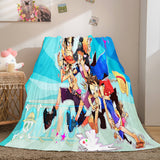 Laden Sie das Bild in den Galerie-Viewer, ONE PIECE Cosplay Flanell-Fleece-Überwurfdecke Wrap Nap Quilt Decken