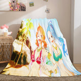 Laden Sie das Bild in den Galerie-Viewer, ONE PIECE Cosplay Flanell-Fleece-Überwurfdecke Wrap Nap Quilt Decken