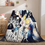 Laden Sie das Bild in den Galerie-Viewer, ONE PIECE Cosplay Flanell-Fleece-Überwurfdecke Wrap Nap Quilt Decken