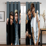 Laden Sie das Bild in den Galerie-Viewer, One Direction-Vorhänge, verdunkelnde Fenstervorhänge für die Raumdekoration