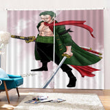 Laden Sie das Bild in den Galerie-Viewer, One Piece Vorhänge Cosplay Verdunkelungsvorhänge für Raumdekorationen