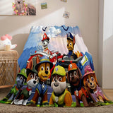 Laden Sie das Bild in den Galerie-Viewer, PAW Patrol Bettwäsche Flanell-Fleece-Decke